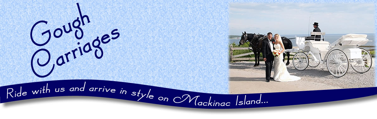 Ride with us and arrive in style on Mackinac Island